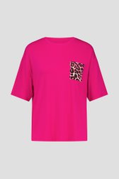 Pyjama rose avec imprimé léopard de Liberty Island pour Femmes