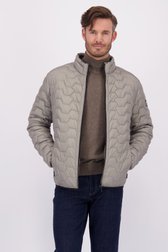 Vidéo de Veste beige clair légèrement matelassée de Gate One pour Hommes