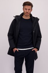 Video van Halflange blauwe jas door Marc O'Polo voor Heren