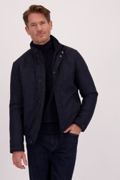 Vidéo de Veste doublée bleu foncé avec capuche amovible de Dansaert Blue pour Hommes