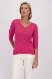 Vidéo de Pull rose avec paillettes de Claude Arielle pour Femmes