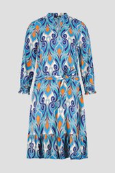 Robe à imprimé bleu-orange de More & More pour Femmes