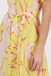 Robe à motif jaune-rose de D'Auvry pour Femmes