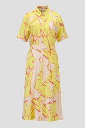 Robe à motif jaune-rose de D'Auvry pour Femmes