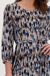 Robe bleu clair avec imprimé à pois de Signature pour Femmes