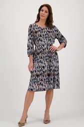 Robe bleu clair avec imprimé à pois de Signature pour Femmes
