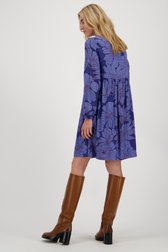 Robe bleue à imprimé floral de Libelle pour Femmes