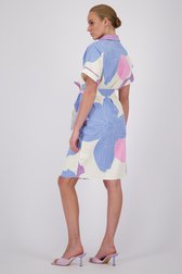 Robe chemise avec imprimé floral lilas et bleu de D'Auvry pour Femmes