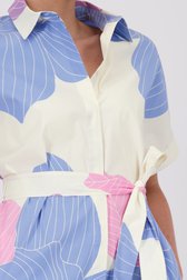 Robe chemise avec imprimé floral lilas et bleu de D'Auvry pour Femmes