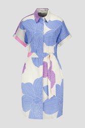 Robe chemise avec imprimé floral lilas et bleu de D'Auvry pour Femmes