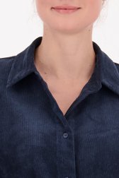Robe chemise bleu foncé  de Opus pour Femmes