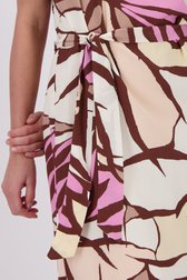 Robe écrue à imprimé graphique de D'Auvry pour Femmes