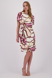 Robe écrue à imprimé graphique de D'Auvry pour Femmes