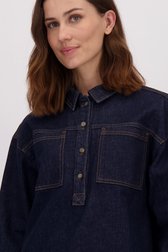 Détail de Robe en jean à manches longues de LŌVING pour Femmes