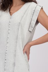 Photo supplémentaire 1 de Robe en jean grise sans manches de Louise pour Femmes