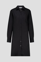 Robe en lin noir de Liberty Island pour Femmes