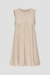 Robe évasée beige clair en lin de JDY pour Femmes