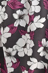 Robe gris foncé à imprimé floral de Bicalla pour Femmes