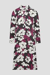 Robe gris foncé à imprimé floral de Bicalla pour Femmes