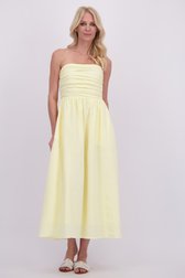 Le devant de Robe jaune sans manches de AC by Annelien Coorevits pour Femmes