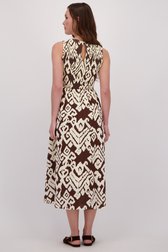 Le dos de Robe longue à imprimé beige-marron de JDY pour Femmes
