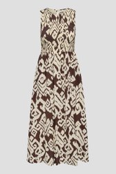 Photo produit 1 de Robe longue à imprimé beige-marron de JDY pour Femmes