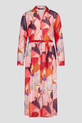 Robe longue avec imprimé coloré de Claude Arielle pour Femmes