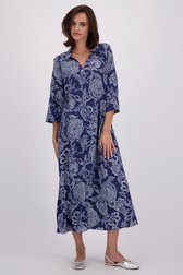 Le devant de Robe longue bleue à motif fleuri de JDY pour Femmes