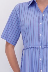 Détail de Robe longue bleue à rayures de JDY pour Femmes