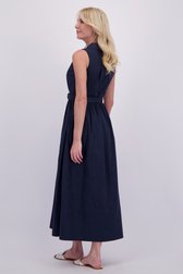 Le dos de Robe longue bleue de AC by Annelien Coorevits pour Femmes