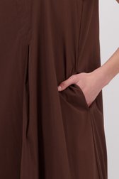 Détail de Robe longue brun foncé à col en V de More & More pour Femmes