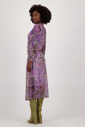 Robe longue en mesh avec motif tie-dye	 de Louise pour Femmes