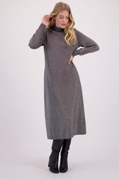 Le devant de Robe longue grise à paillettes de Libelle pour Femmes