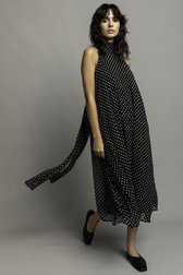 Photo supplémentaire 5 de Robe longue noire à pois de JDY pour Femmes