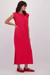 Le devant de Robe longue rouge de Louise pour Femmes