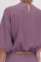 Détail de Robe longue violette de D'Auvry pour Femmes