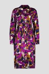 Robe mi-longue à l'aspect soie de Signature pour Femmes