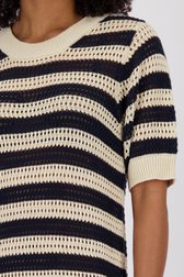 Robe midi beige à motif rayé bleu de JDY pour Femmes