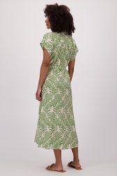 Robe midi beige clair avec imprimé vert de JDY pour Femmes