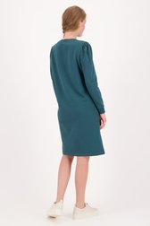 Robe pull vert-bleu de Liberty Island homewear pour Femmes