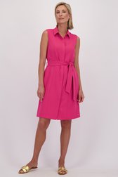 Le devant de Robe rose sans manches de Claude Arielle pour Femmes