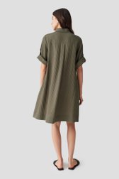 Robe vert foncé avec structure de Opus pour Femmes