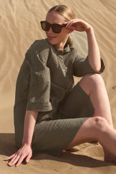 Robe vert foncé avec structure de Opus pour Femmes
