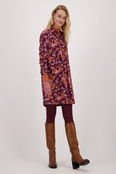 Robe violette à imprimé floral de Libelle pour Femmes