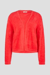 Rode cardigan zonder knopen van Barbara Lebek voor Dames