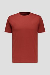 Productfoto 1 van Roestkleurig T-shirt met ronde hals door Liberty Island voor Heren