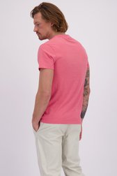 Achterkant van Rood katoenen T-shirt door Superdry voor Heren