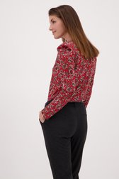 Rood T-shirt met bloemen van Diane Laury voor Dames