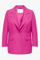 Roze blazer  van Only Carmakoma voor Dames