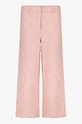 Roze bouclé broek - 7/8 lengte van D'Auvry voor Dames